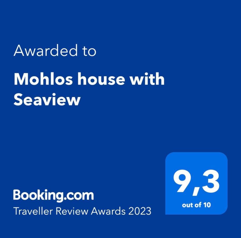 Mohlos House With Seaview Mokhlos Bagian luar foto