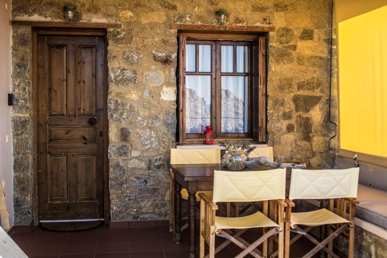 Mohlos House With Seaview Mokhlos Bagian luar foto