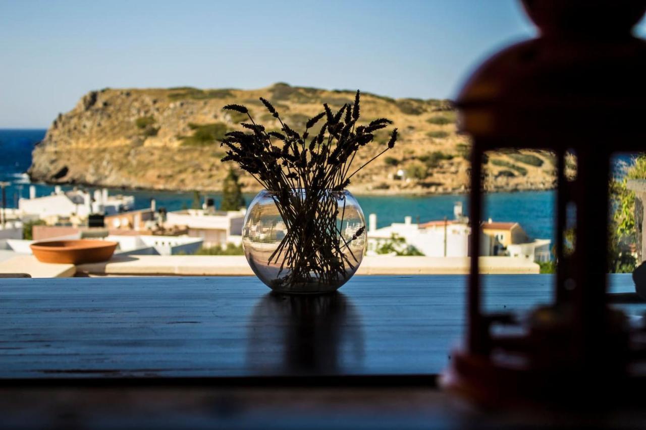 Mohlos House With Seaview Mokhlos Bagian luar foto
